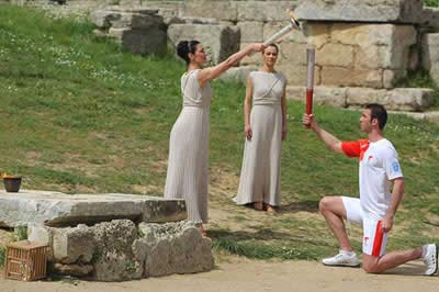 Representación en Olimpia, Grecia.