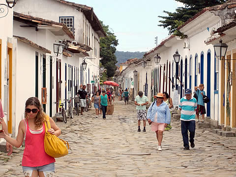 Centro hist&oacute;rico de Paraty