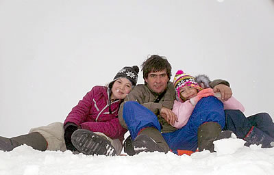 Quiero conocer la nieve pap&aacute;!!