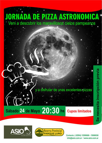 Jornada de Pizza Astron&oacute;mica 