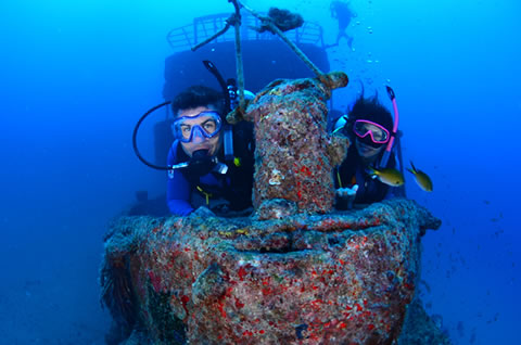 Playas paradis&iacute;acas y buceo nocturno en Porto de Galinhas