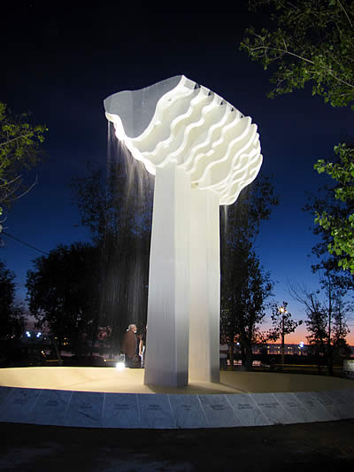 FOTO: Monumento a la Memoria en el Parque Don Tom&aacute;s