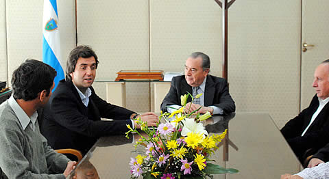 FOTO: Santiago Ams&eacute;, Leonardo Boto Alvarez y Jorge